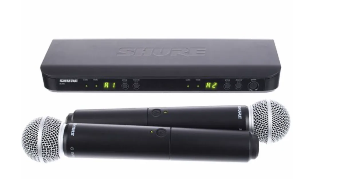 MICRO HF BLX DOUBLE SHURE