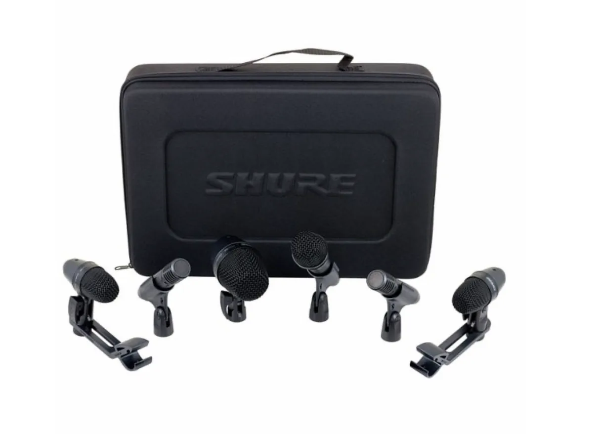 Kit micro batterie PGA Drumkit 6 SHURE
