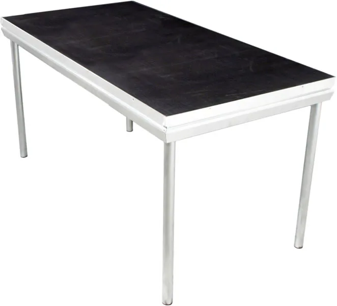 Praticable 2 x 1 m (pieds en sus)