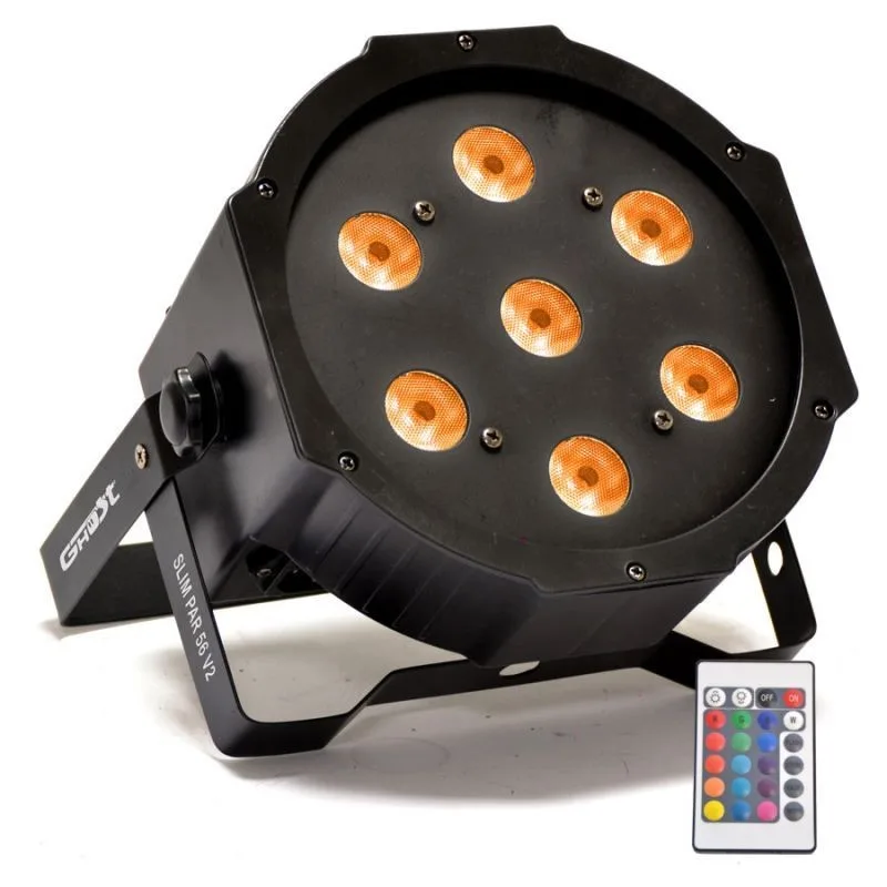 Projecteur Par Slim LED 7 × 10 W