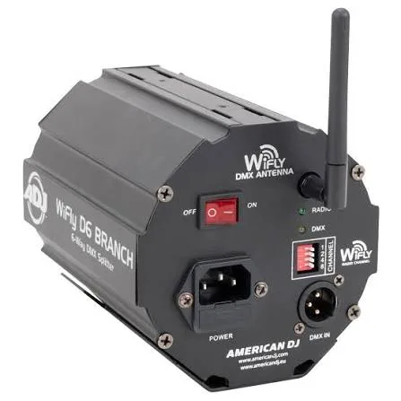 Splitter DMX DBRANCH 6 ADJ WIFLY