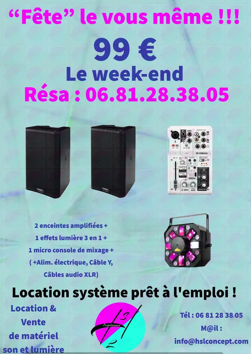 Pack son & lumière
